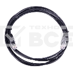 Кабель Патч-корд Lanmaster UTP TWT-45-45-0.5-BK вилка RJ-45-вилка RJ-45 кат.5е 0.5м чёрный ПВХ (уп.:1шт), фото2