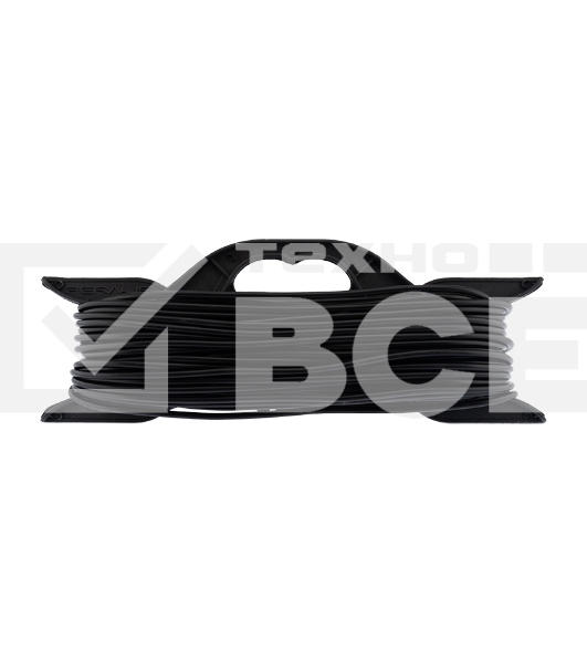 Удлинитель-шнур на рамке PROconnect ПВС 2х0.75, 40 м, б/з, 6 А, 1300 Вт, IP20, черный