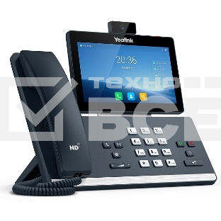 Телефон YEALINK SIP-T58W with camera, видеотерминал, Android, WiFi, Bluetooth, GigE, CAM50, без БП, шт