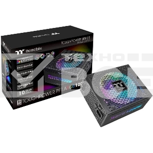 Блок питания Thermaltake Toughpower GF1 (PS-TPD-1200FNFAGE-1), 1200Вт, 80 PLUS Gold, 140мм, модульный, черный