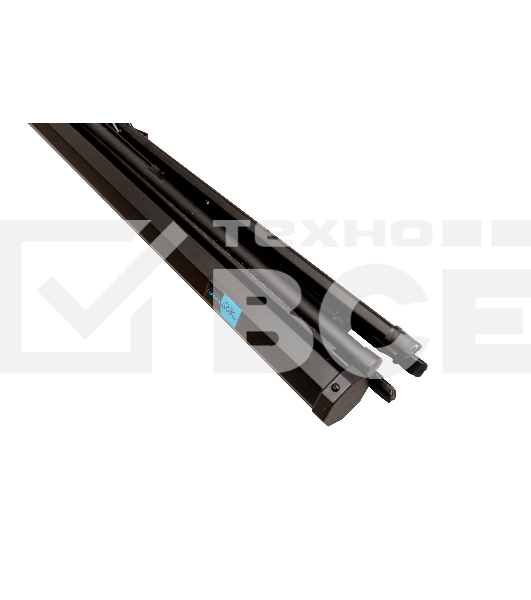 Экран 150x150см TriScreen 1:1 напольный рулонный белый84' Matt White (MW), черный корпус