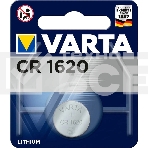 Батарейка Varta ELECTRONICS CR1620 BL1 Lithium 3V (6620) (1/10/100), фото 1