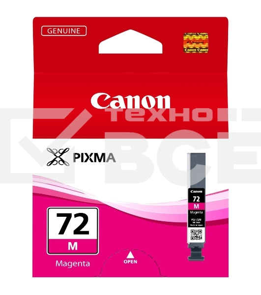 Картридж струйный Canon PGI-72M (6405B001) пурпурный (710 стр.) для Canon PRO-10
