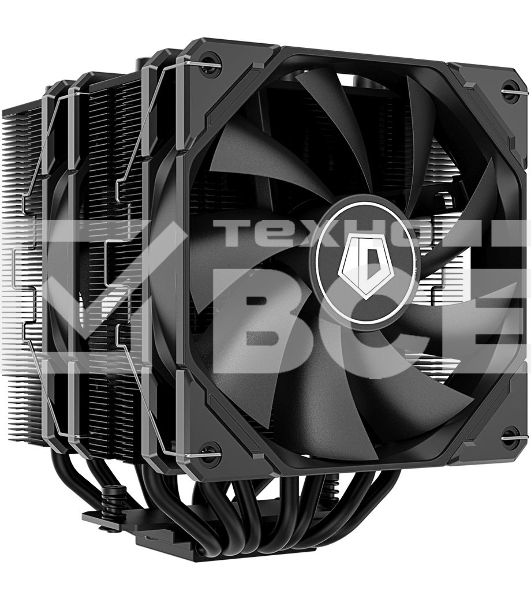 Кулер ID-COOLING SE-207-XT ADVANCED черный 120мм алюминий+медь 1800rpm 35db 4-pin 280W 154мм
