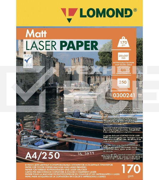 Бумага Lomond Ultra DS Matt CLC 0300241 A4/170г/м2/250л./белый матовое/матовое для лазерной печати