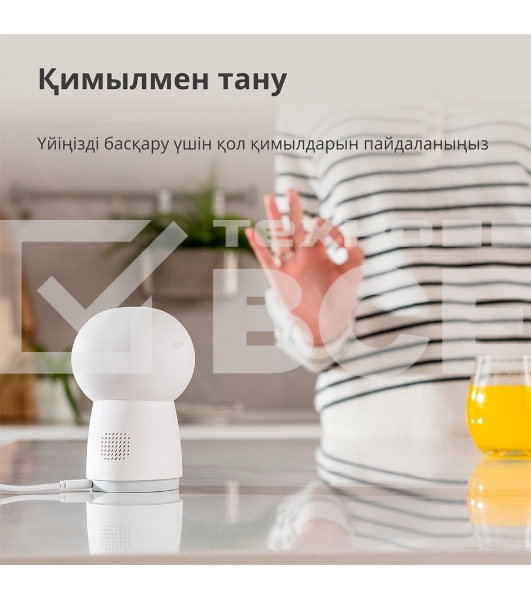 Камера AQARA Camera Hub G3/Камера+ управления/Управление жестами/Камера 360/2K 2304х1296p/Протокол связи:Zigbee/WiFi/Питание:USB-C/ Цвет белый CH-H03