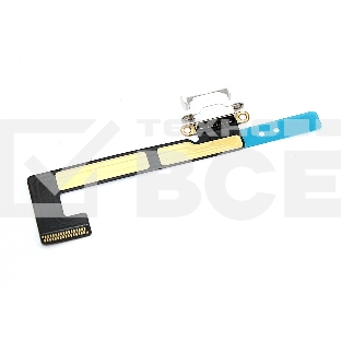 Шлейф c разъемом зарядки для Apple iPad Mini 2, Mini 3 белый