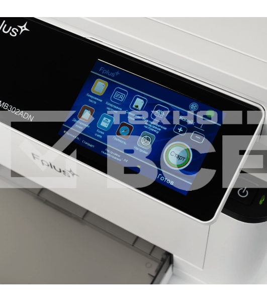 МФУ лазерный Fplus MB302ADN, A4, ч/б, печ. 30 стр/мин., скан. 20 стр/мин., 1200 x 600 dpi (печать) 600 x 600 dpi (сканер), Ethernet (RJ-45), USB 2.0
