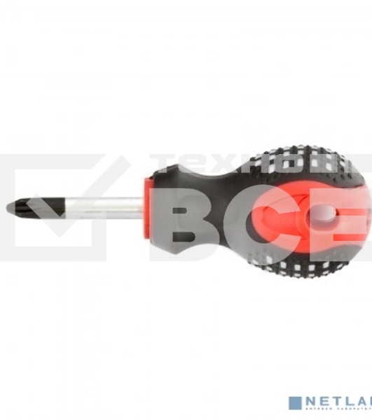 Отвертка Fusion, PH2 х 38 мм, CrV, 3-х компонентная рукоятка 