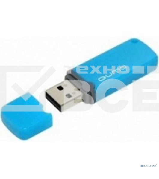 Флэш Диск QUMO 8GB Optiva 02 Blue QM8GUD-OP2-blue
