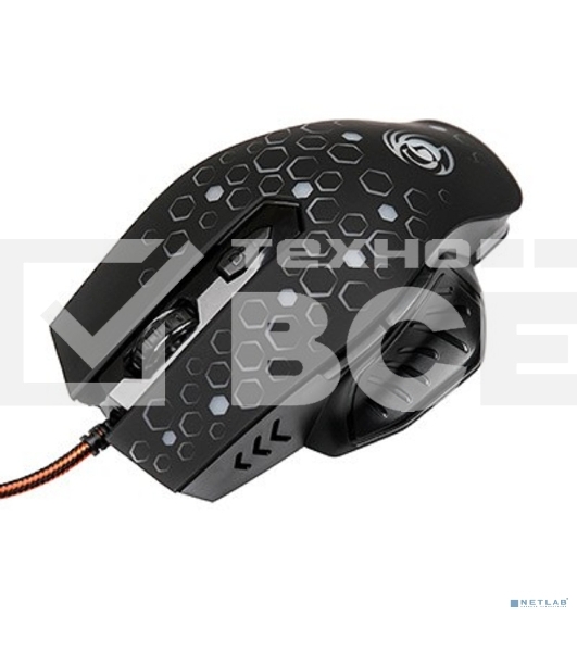 Мышь проводная Dialog Gan-Kata MGK-11U черный, 2400 dpi, USB, кнопки - 6