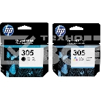 Картридж HP 305 струйный, набор черный и цветной (120/100 стр), фото 1