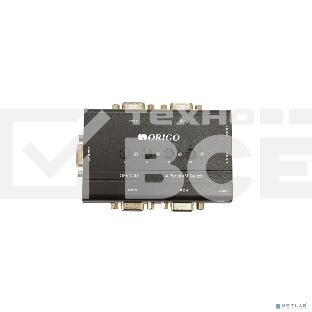 KVM-переключатель ORIGO OKVM4U/A1A, 4-портовый, с портами VGA и USB