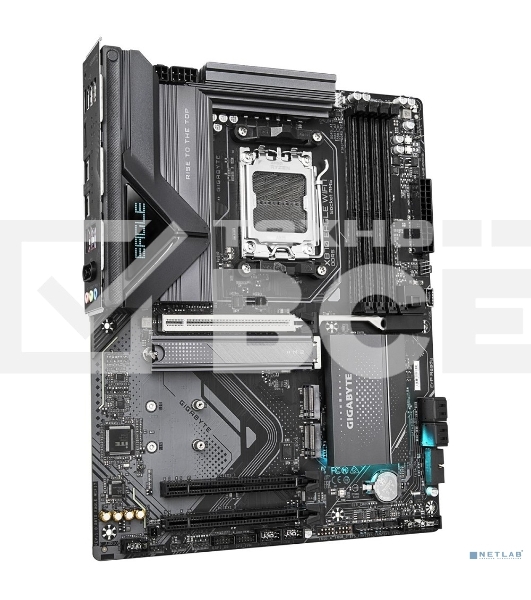 Материнская плата Gigabyte X870 EAGLE WIFI7, AM5, AMD X870, 4xDDR5, 4xSATA, 3xM.2, 1xPCI-E 5.0 x16, 2xPCI-E 3.0 x1, 1xHDMI, 1xUSB-C (DP), 1x 2.5Gb LAN, 4xUSB-A 2.0, 3xUSB-A 3.2 Gen 1, 1xUSB-A 3.2 Gen 2, 2xUSB-C 3.2 Gen 2 (USB4), 3x3.5 мм, 7.1, ATX