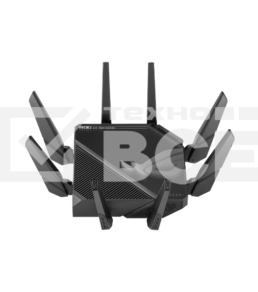 Роутер ASUS ROG GT-AXE16000 802.11 a/b/g/n/ac/ax до 1148 + 4804Мбит/c, 2,4 + 5 гГц, 8 антенн, USB, GBT LAN ; 90IG06W0-MU2A10