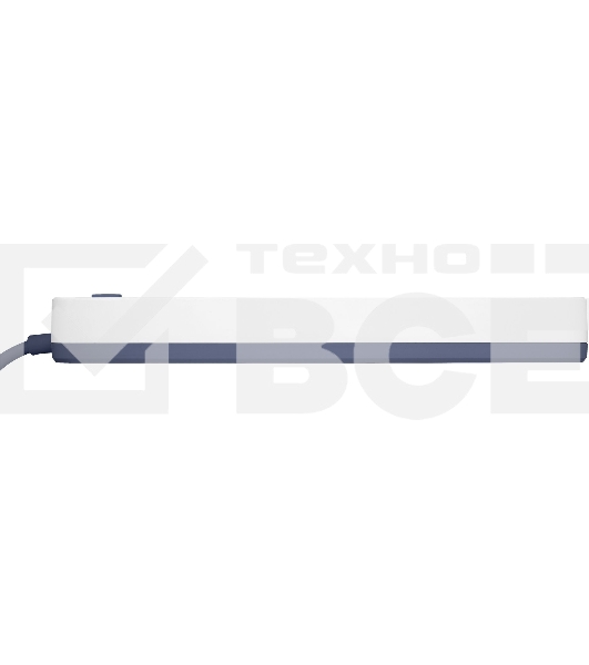 Сетевой фильтр Powercom SP-06W 1,8 м 1.8м (6 розеток) белый/серый (коробка)