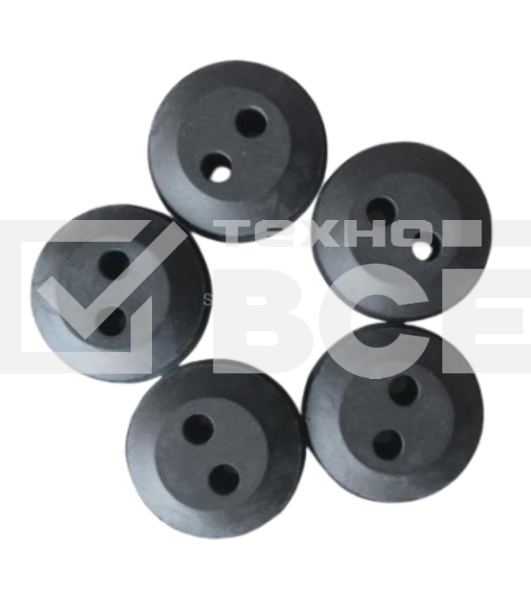 Уплотнение шлангов топливного бака для бензокосы 2 отверстия 102157