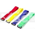 Хомут-липучка Lanmaster LAN-VCM180-GN 180x12мм (упак:20шт) нейлон/полиэтилен внутри помещений зеленый, фото3