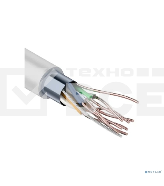 Кабель FTP PROconnect 4PR 24AWG, CCA, CAT5e, PVC, серый, бухта 25 м
