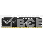 Оперативная память Kingston 16GB DDR5 5200MHz (1*16Gb) DIMM KF552C36BBE-16 Fury Beast Black, фото3