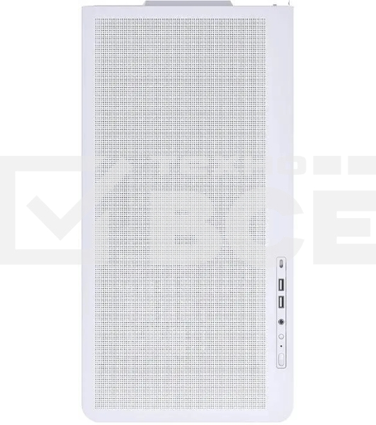 Корпус без блока питания JONSBO D300, Mini-Tower, TG, no fan, 2xUSB-A 3.2 + 1xUSB-C 3.2, mATX, mITX White