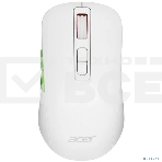 Мышь беспроводная Acer OMR311 белый, 2400 dpi, радиоканал, Bluetooth, USB, кнопки - 7, фото4