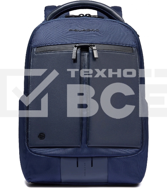 Рюкзак Piquadro Orion CA6620S136/BLU синий ткань/натур.кожа