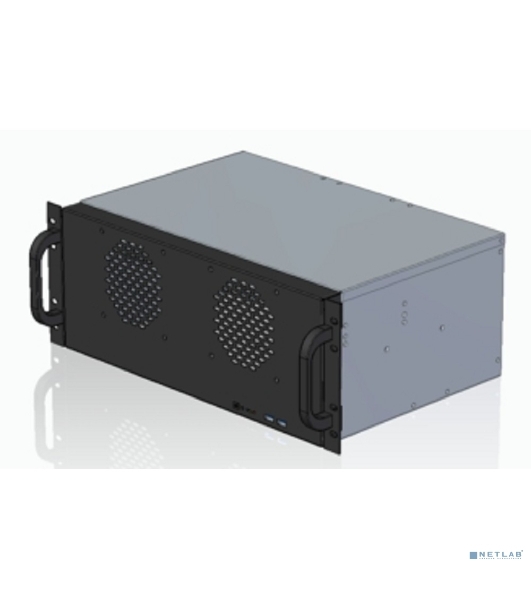 Серверный корпус Procase 4U300-08 Корпус 4U server case,8HDD,черный,без блока питания PS/2 ATX,глубина 300мм, MB ATX 12'x9.6'