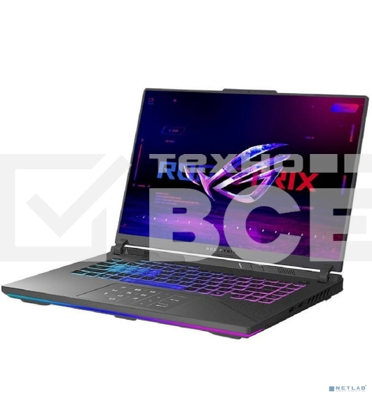 Ноутбук Asus ROG Strix G16 G614PP-S5063 Ryzen 9 8940HX 16Gb SSD 512Gb NVIDIA GeForce RTX 5070 8Gb 16' IPS 2.5K (2560x1600) без ОС grey WiFi BT Cam (90NR0L67-M00300)