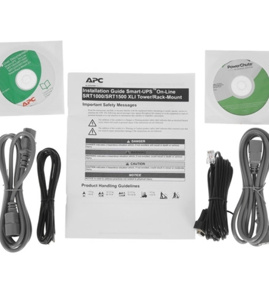 Источник бесперебойного питания APC Smart-UPS SRT SRT1000RMXLI / 1000ВA / 1000Вт / 6xIEC320 С13