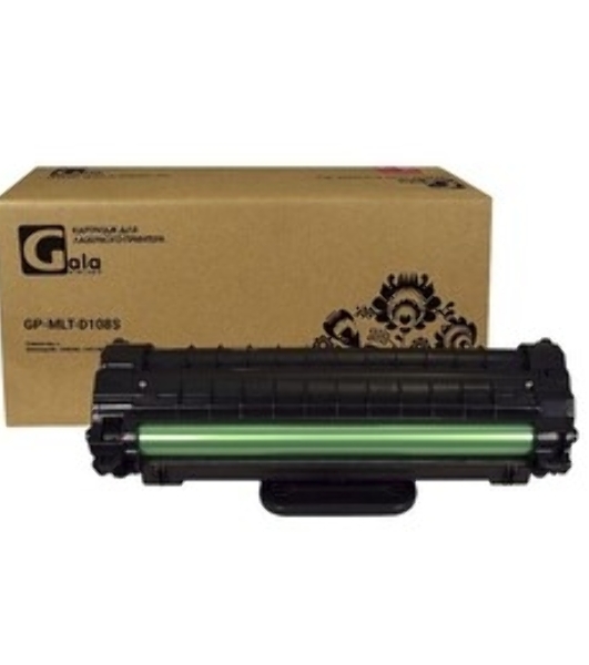 Картридж лазерный GalaPrint GP-MLT-D108S черный с чипом (1500 стр) для Samsung ML-1640/1641/1645/2240/2241