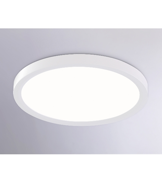 Светильник светодиодный ультратонкий Ambrella light FZ1903 WH белый IP54 20W 3000K-6500K CCT-переключатель D300*25 (Без ПДУ)