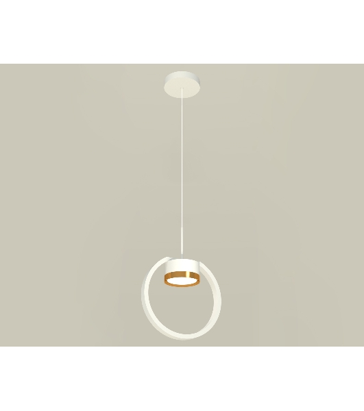 Светильник Ambrella light XB9101103 SWH/PYG белый песок/золото желтое полированное GX53 (C9101, N8124)