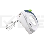 Миксер Centek CT-1104 белый/серый, 280Вт, 5 скоростей+турбо, взбивание/замешивание, фото 1