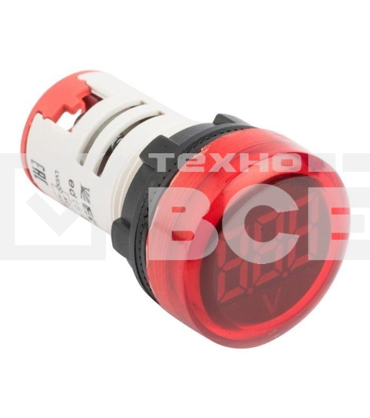 Индикатор значения напряжения ED16-22VD красн. PROxima EKF ed16-22vd-r