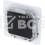 Переключатель IP44 10AX 250 В антрацит, фото 1