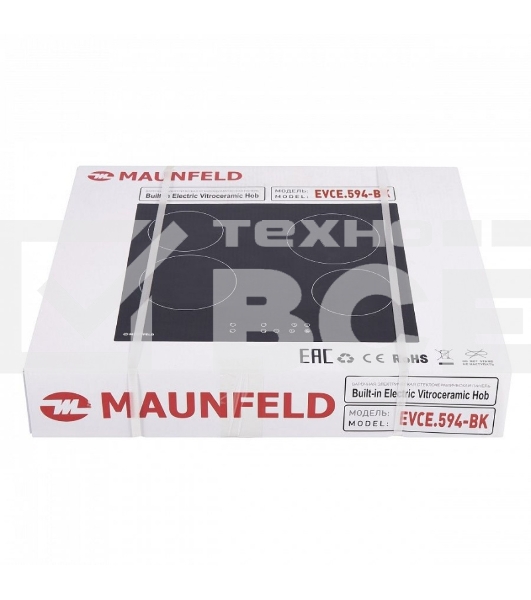 Панель варочная Maunfeld EVCE.594-BK ЧЕРНОЕ стекло