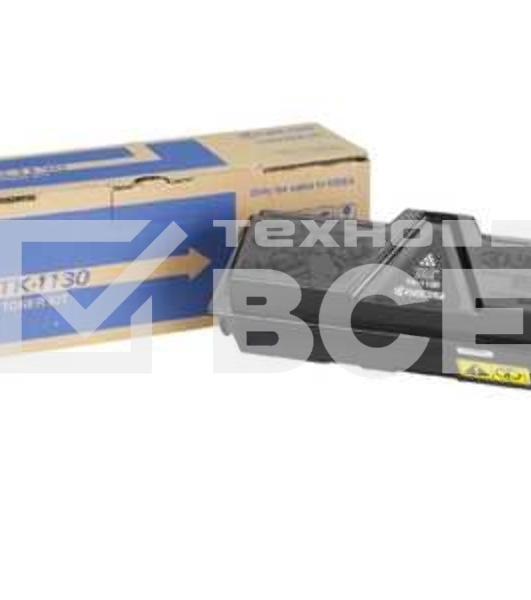 Картридж лазерный Kyocera TK-1130 (1T02MJ0NL0/1T02MJ0NLC) черный для FS-1030MFP/DP/1130MFP, M2030dn/PN/M2530dn 3000 стр.
