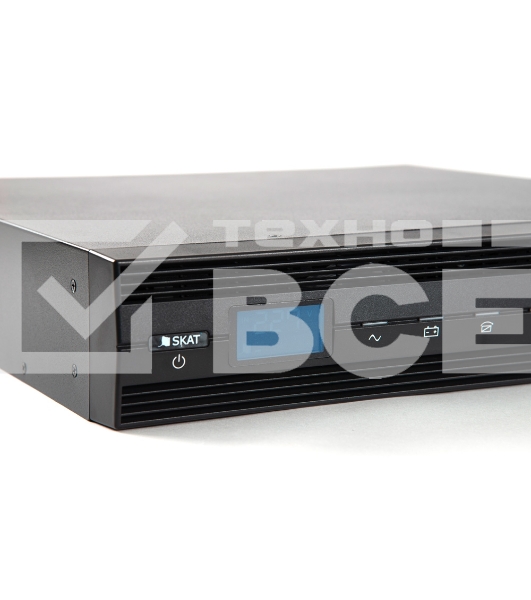 Источник бесперебойного питания SKAT-UPS 3000 RACK ИБП 220В 50/60Гц 2700Вт On-Line синусоида (без АКБ)