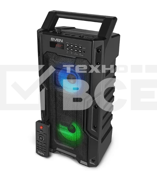 Мобильные колонки Sven PS-435 2.0  чёрные   Bluetooth
