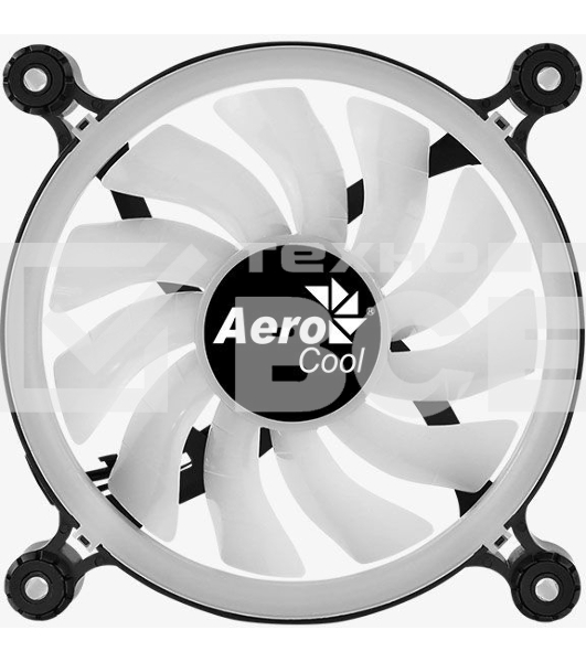 Вентилятор для корпуса AeroCool / Formula Spectro 12 FRGB черный, 120 мм, 1000 об/мин, 19.6 дБ, 4 pin