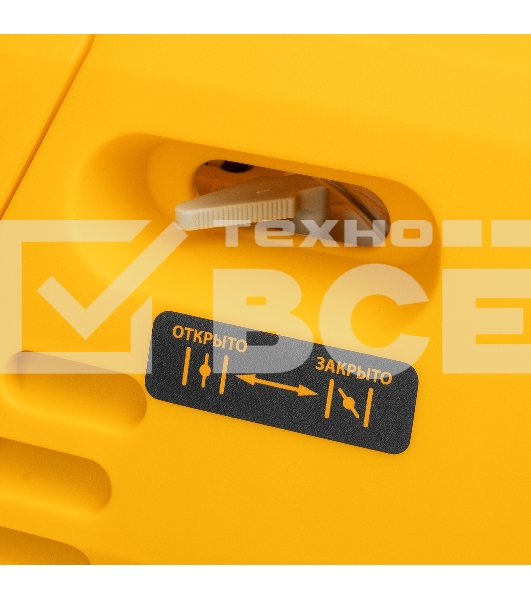 Генератор инверторный GT-1200iS, 1,2 кВт, 230 В, бак 2,4 л, закрытый корпус, ручной старт Denzel