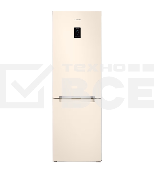 Холодильник Samsung RB33A32N0EL/WT бежевый двухкамерный инвертер 232/118 л морозилка снизу