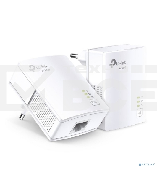 Сетевой адаптер TP-Link AV1000 Gigabit Powerline Starter KitSPEED: 1000 Mbps PowerlineSPEC: Broadcom CPU, HomePlug AV2, 1+1 Gigabit PortFEATURE: Plug and Play, tpPLC Utility, Pair for More SecurityKIT: 2× TL-PA7017'