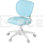 Кресло детское Cactus CS-CHR-3594BL голубой, крестов. пластик белый, фото4