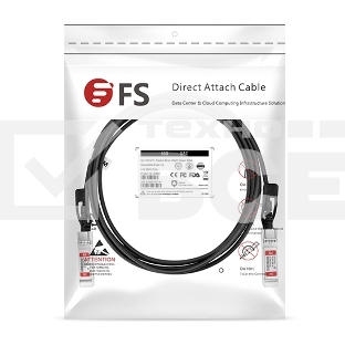 Твинаксиальный медный кабель 2m (10ft) Generic Compatible 10G SFP+ Passive Direct Attach Copper Twinax Cable #74621