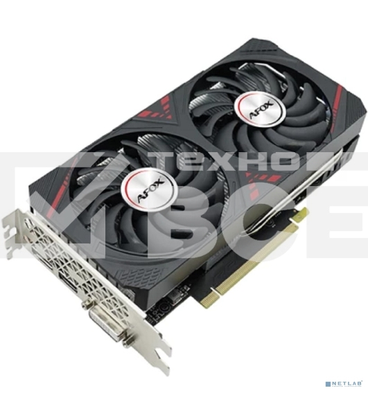 Видеокарта Afox RTX3050 8GB GAMING GDDR6 128-bit 3xDP HDMI ATX Dual Fan RTL 
