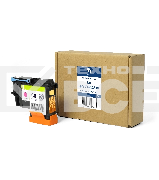 Печатающая головка NVPrint 80 (NV-C4822A-RE) для HP 1000/HP1050/HP1055 (восстановленная, совместимая)
