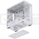 Корпус без блока питания JONSBO D300, Mini-Tower, TG, no fan, 2xUSB-A 3.2 + 1xUSB-C 3.2, mATX, mITX White, фото16