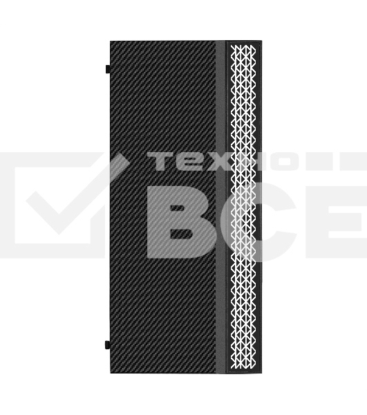 Компьютерный корпус Miditower ExeGate EVO-9211-600NPX (ATX, БП 600NPX с вент. 12см, с окном, 2хUSB+1хUSB3.0, HD аудио, черный, 1 вент. с RGb подсветкой)